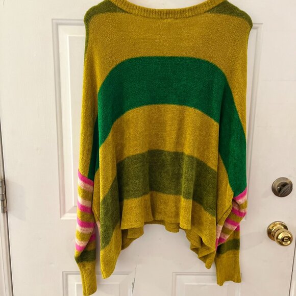 Free People Woman's Over-sized All About You Pull-Over Slouchy Sweater Sz Med - Picture 6 of 9
